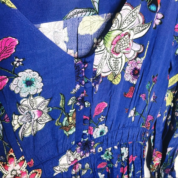 Anthropologie Maeve Flowy Floral dress. This is just lovely 💙 - Picture 5 of 11